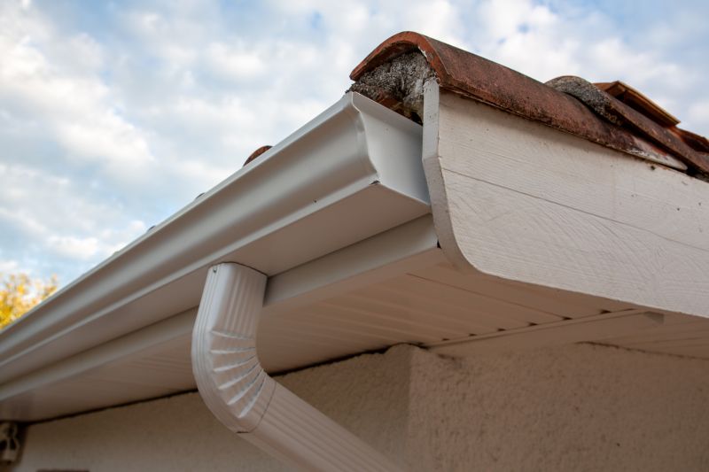 Gutter system on a Miami home